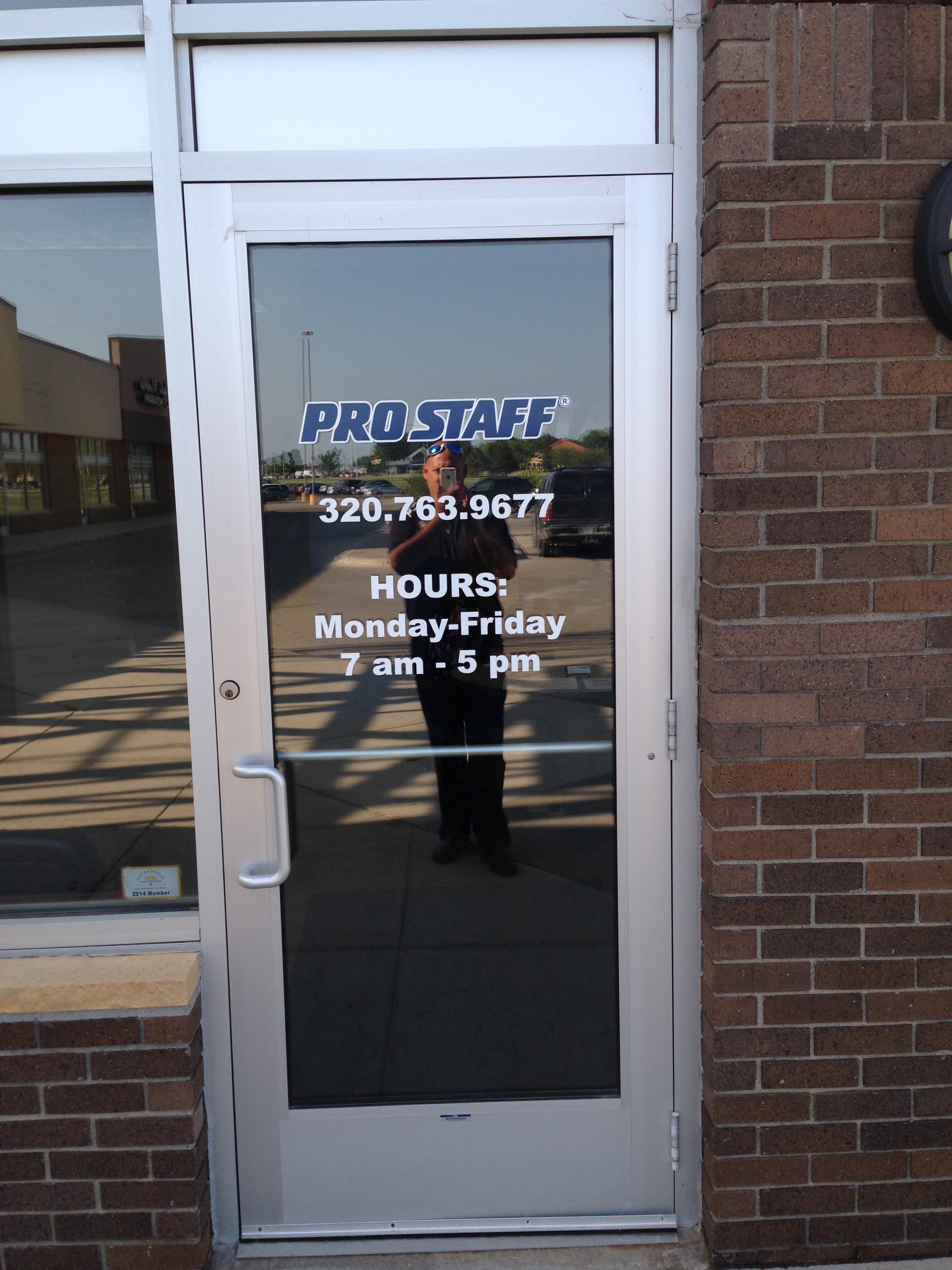 Custom Storefront Door Lettering from Signmax